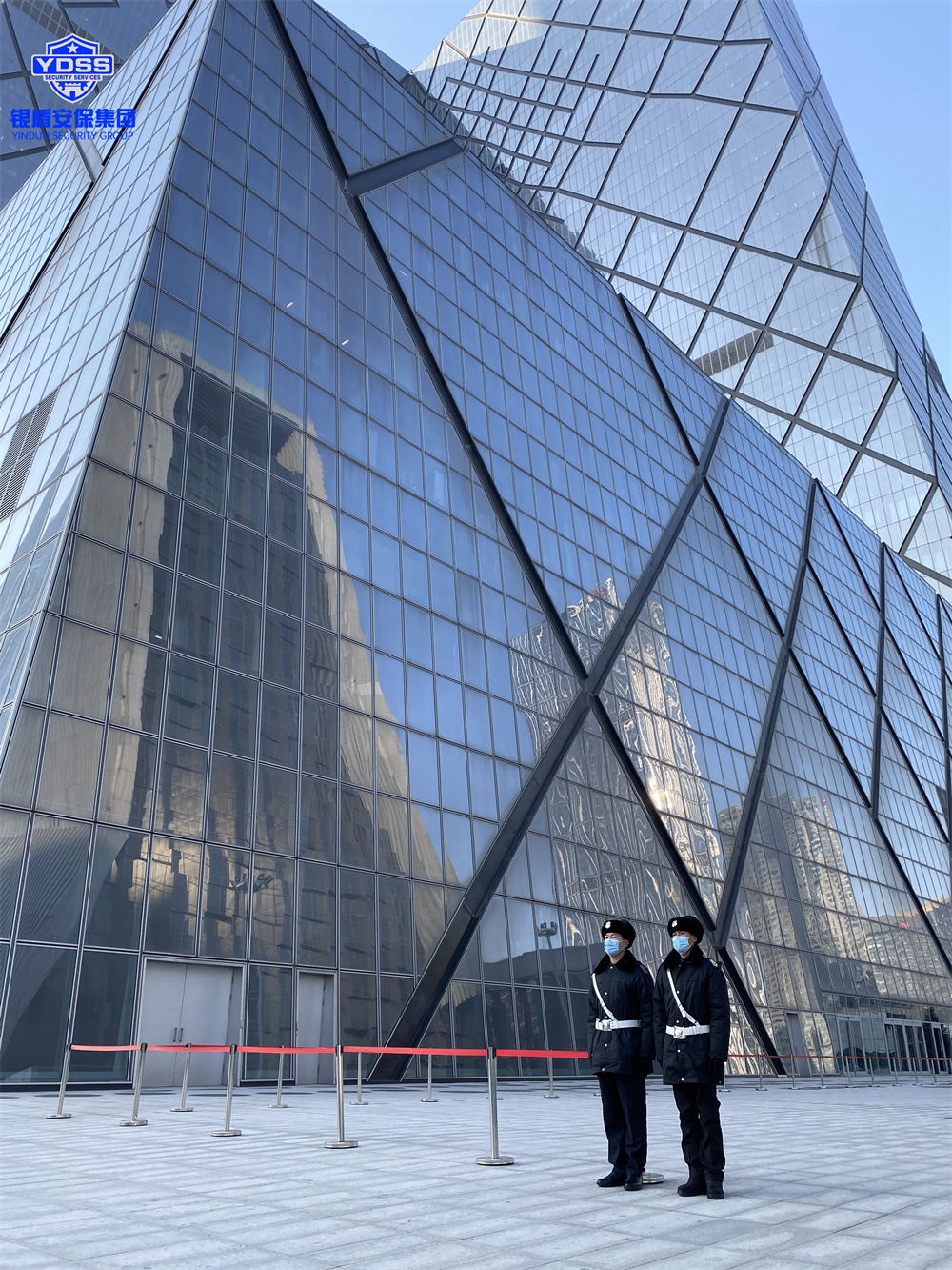 北京保安服務銀盾為中央電視臺護衛(wèi)