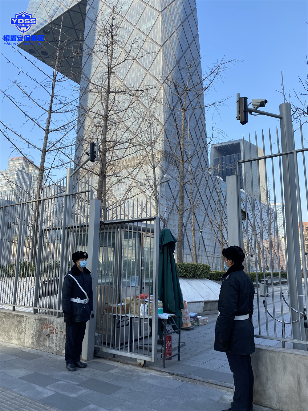 北京保安服務供應商銀盾為中央電視臺提供安保服務