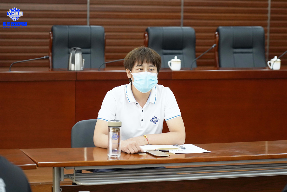 全國農(nóng)業(yè)展覽館保衛(wèi)處召開保安隊上半年工作總結(jié)會議 北京銀盾保安服務(wù)公司農(nóng)展館總結(jié)會