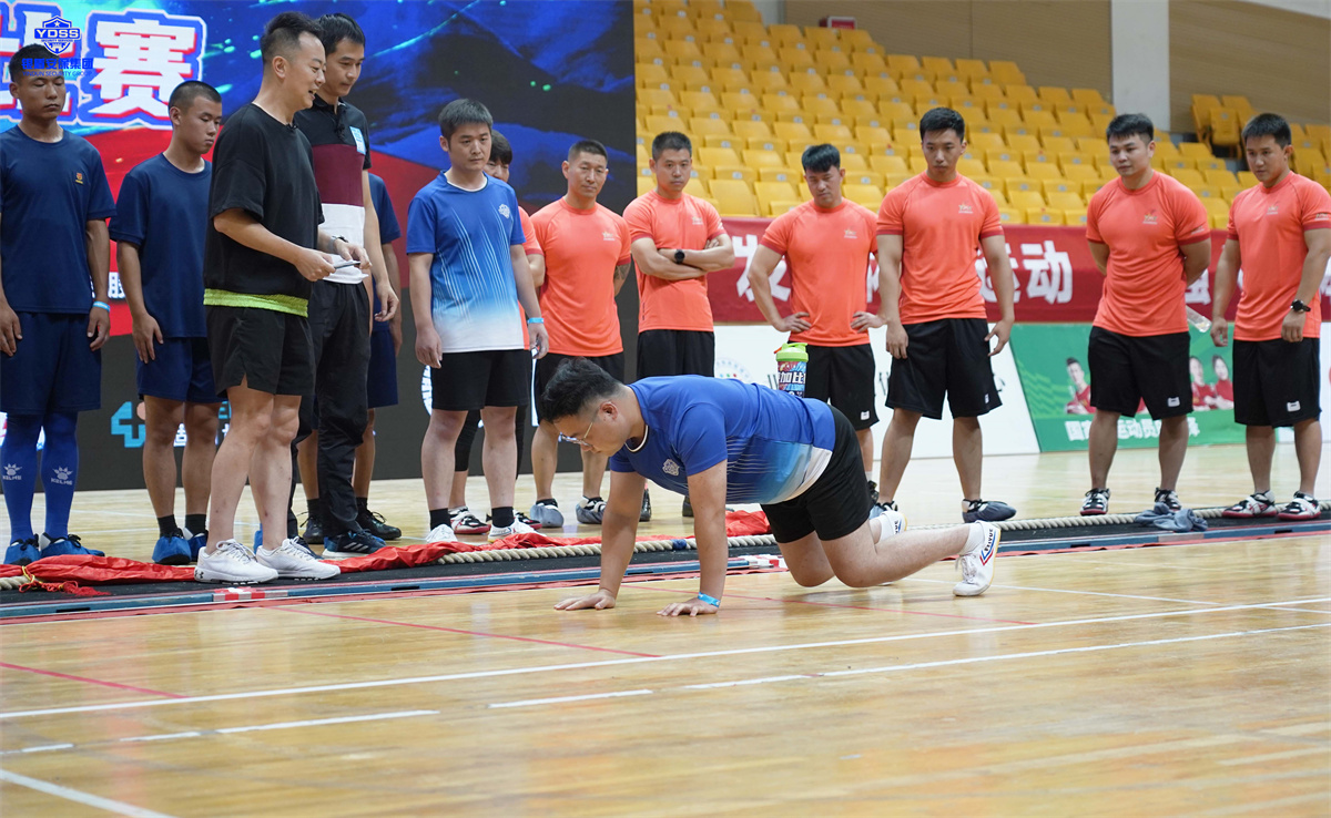 銀盾隊員參加北京市第十一屆拔河比賽總決賽 北京銀盾保安服務公司拔河比賽