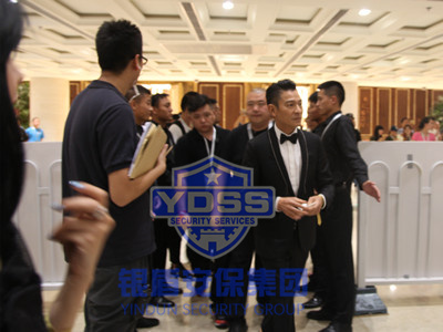 銀盾集團(tuán)為-劉德華-提供安全護(hù)衛(wèi)服務(wù)