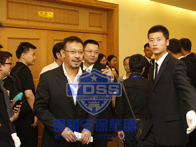 銀盾集團(tuán)為-姜文-提供安全護(hù)衛(wèi)服務(wù)