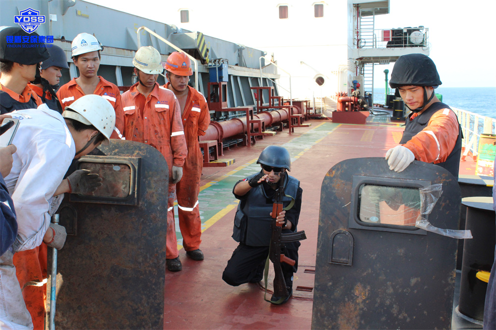 銀盾安保集團(tuán)海外安保海保隊(duì)員船舶護(hù)航任務(wù)專業(yè)訓(xùn)練