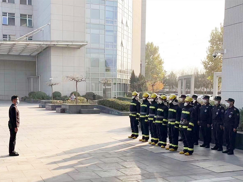 【開展消防演練、筑牢安全防線】北京銀盾保安公司組織開展消防處突演練活動(dòng)