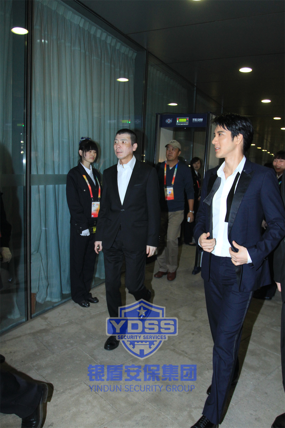 北京銀盾保安服務公司為明星演唱會提供安保服務