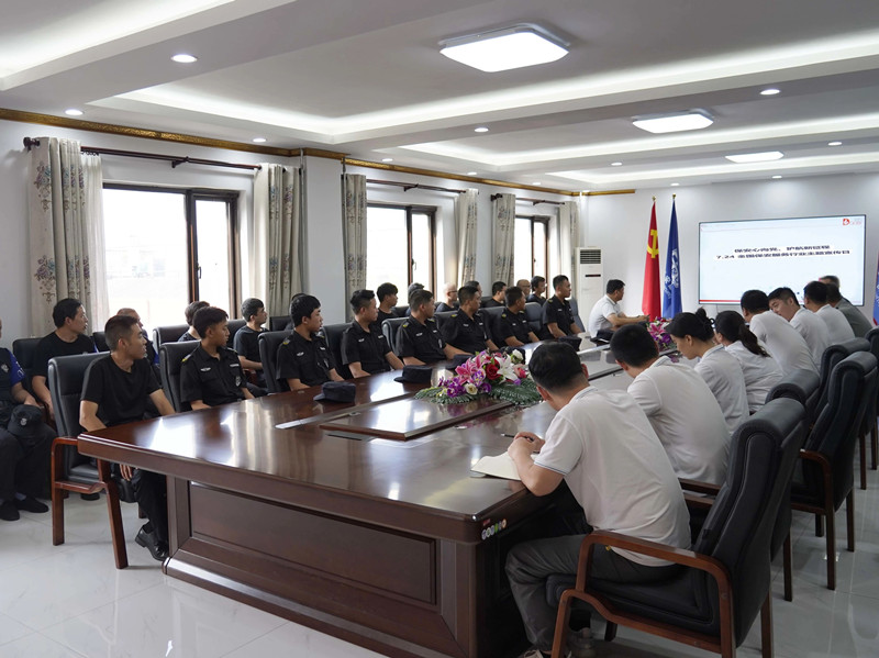 北京銀盾保安公司組織開展“保安心向黨、護(hù)航新征程”主題宣講活動(dòng)